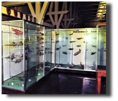 Collection of metal scale models built by Guillermo Rojas Bazán between 1982 and 1986. Museo Naval de la Nación, Buenos Aires, Argentina